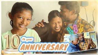 10th year anniversary adhuvuma kelambinadhu romba kashtama irundhichu/surprise gift to Ram