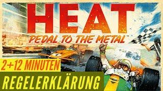 Heat Regeln Anleitung - Brettspiel Rennspiel - Days of Wonder