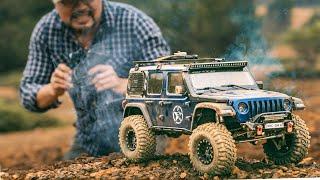 Rc Crawler 1/10 SCX10 III Jeep JLU Wrangler 4X4 Rock Crawler With Portals RTR | @e3s-rc