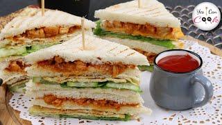 Tandoori Club Sandwich by (YES I CAN COOK)