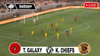 LIVE; Ts galaxy vs Kaizer Chiefs| Betway premiership live match full analysis| Watch along side .