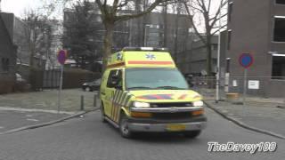 Spoedambulance 17-114 speelt met versneller!