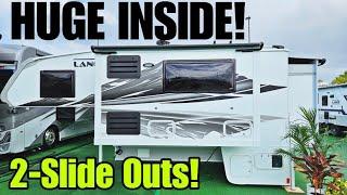 HUGE INSIDE! 2-Slide Truck Camper from Lance! Model 1172