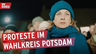 Wahlkreis Potsdam: Polit-Promis und Proteste | Reportage