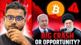IRAN USA NEWS IMPACT ON CRYPTO MARKET! CRASH MORE OR BUY NOW? LEVELS/CHART FOR BITCOIN & ETHEREUM‼️
