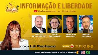 INFORMAÇÃO E LIBERDADE COM LILI PACHECO AO VIVO | #52 | 28/02/2025