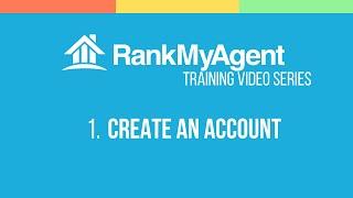 1. Create An Account  - RMA Training Video Series