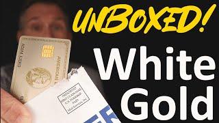 UNBOXED: White Gold American Express Card  (Plus, An Update on That Amex White Gold Bonus) 