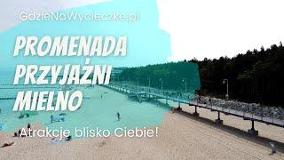 Atrakcje Mielno - Plaża, Promenada Przyjaźni | Ciekawe miejsca w Polsce | GdzieNaWycieczke.pl