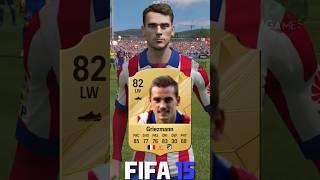  ANTOINE GRIEZMANN fifa evolution (12-25) #eafc25 #fc25 #fifa #griezmann #atleticomadrid