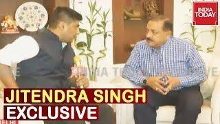 Jitendra Singh Exclusive Interview On India Today On The Impact Of Article 370 In Kashmir