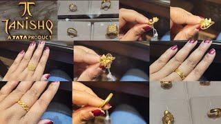 Tanishq New Gold Ring Collection|| Latest Ring Designs with Weight & Price