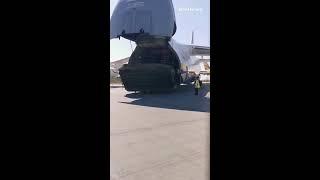 Foward cargo door of massive aircraft open and close! Under Impressive engineering in action