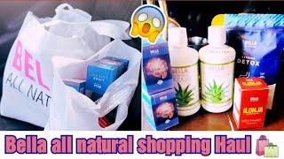 #bellaAllNatural Bella All Natural Shopping Haul | healthy products | Bella All Natural  unboxing