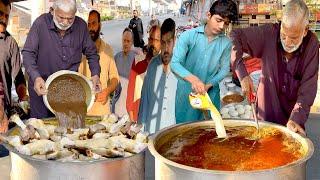 CENTURY OLD LAHORI BONG PAYE COMPLETE MAKING & RECIPE | MOST FAMOUS BONG PAYE BREAKFAST IN PUNJAB