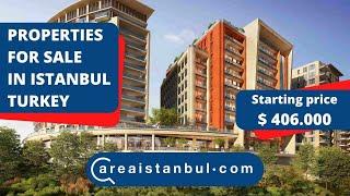 Installment houses for sale in Turkey, City center apartment in Istanbul