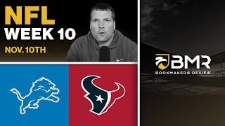 Lions vs. Texans | Week 10 Sunday Night Football Best Bets by Donnie RightSide (Nov. 10th)