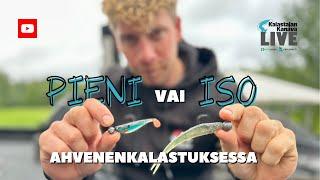 ISO vai PIENI VIEHE ahvenelle? | Kalastajan Kanavan Live