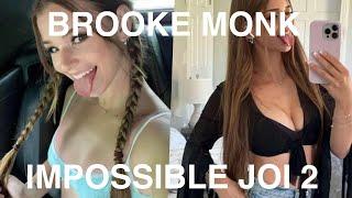 Brooke Monk 'IMPOSSIBLE' Fap to beat JOI (2)!