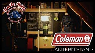 THE COLEMAN LANTERN STAND SETUP AND REVIEW