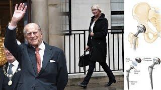 Prince Philip health lates: Hip surgeon Sarah flashed a smile as she left the hospital