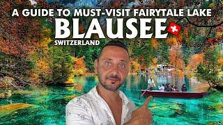 BLAUSEE: Reiseführer für einen Tagesausflug zum märchenhaften See in der Schweiz!