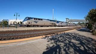 Amtrak train #5 California Zephyr in Martinez Ca 10/13/24