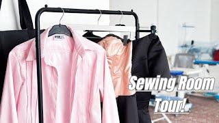 NEW SEWING ROOM / STUDIO TOUR 2024 | Ryan Rix