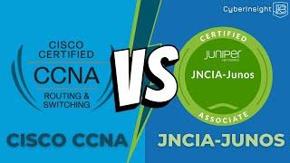 JNCIA Higher Salary Than CCNA?!?! CCNA vs. JNCIA-Junos