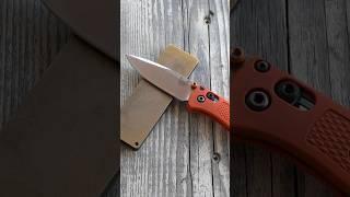 how to sharpen a pocket knife in 60 seconds