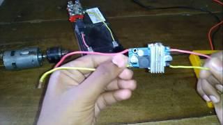 Dc to dc step up module /running a 775 motor with step up module at 2 amps