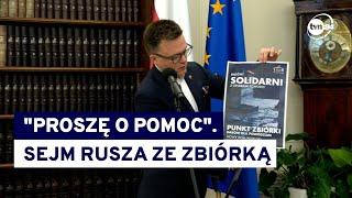 Szymon Hołownia apeluje o współprace ponad podziałami dla powodzian. Zapowiedział zbiórkę