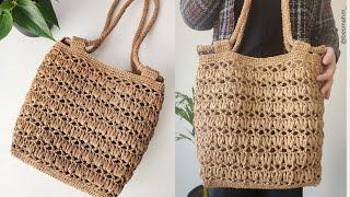  Elegant Handmade Crochet Tote Bag Tutorial – Stylish & Practical Design