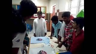 TEXTILE PRINTING work shop at SIGA POLYTECHNIC COLLEGE