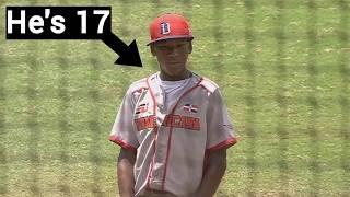 This Is What a Verified 17 Year Old Looks Like Playing in 12U Baseball