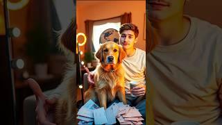 “He Tried to Be Famous… His Dog Succeeded!”#shorts #shortsfeed #youtubeshorts #animals #dog  #funny
