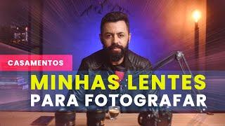 As MELHORES LENTES para fotografar CASAMENTOS!