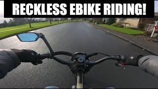 Reckless Ebike Riding! #ebike #lyricgraffitix #electricbike #ebikelife