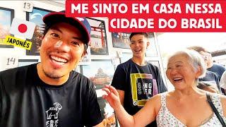 Um japonês se sente em casa nessa cidade no Brasil