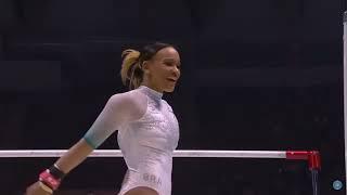 Rebeca Andrade (BRA) Uneven Bars  World Championships 2022 All Around Final