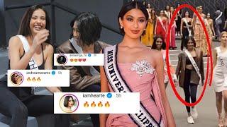 Beauty Queens & Famous Celebs React to Anntonia & MMD's Photo, Charity Gala Outfit!