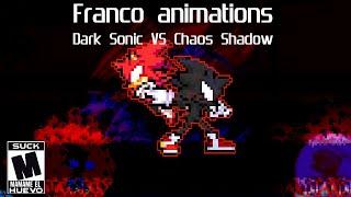 Dark Sonic Vs Chaos Shadow | Sprite Animation |