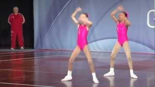 Emily Frost & Umber Sohal - 2012 Aerobic British Championships - Heathrow