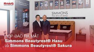 HỌP BÁO RA MẮT SIMMONS BEAUTYREST HASU & SIMMONS BEAUTYREST SAKURA