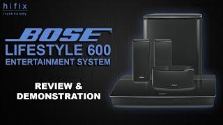 Bose Lifestyle 600 Entertainment System Review and Demonstration