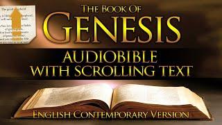 Holy Bible Audio: GENESIS 1 to 50 - With Text (Contemporary English)