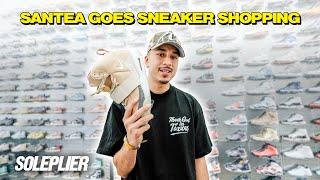 SANTEA GOES SNEAKER SHOPPING AT SOLEPLIER!