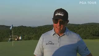 Phil Mickelson Interview - Quintic Ball Roll