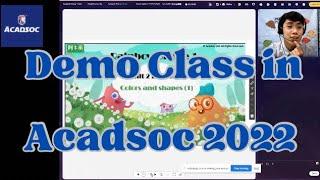 Demo Class in Acadsoc 2022 - Colors and Shapes