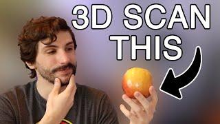 Scanning an Apple with Metashape / Photogrammetry Workflow